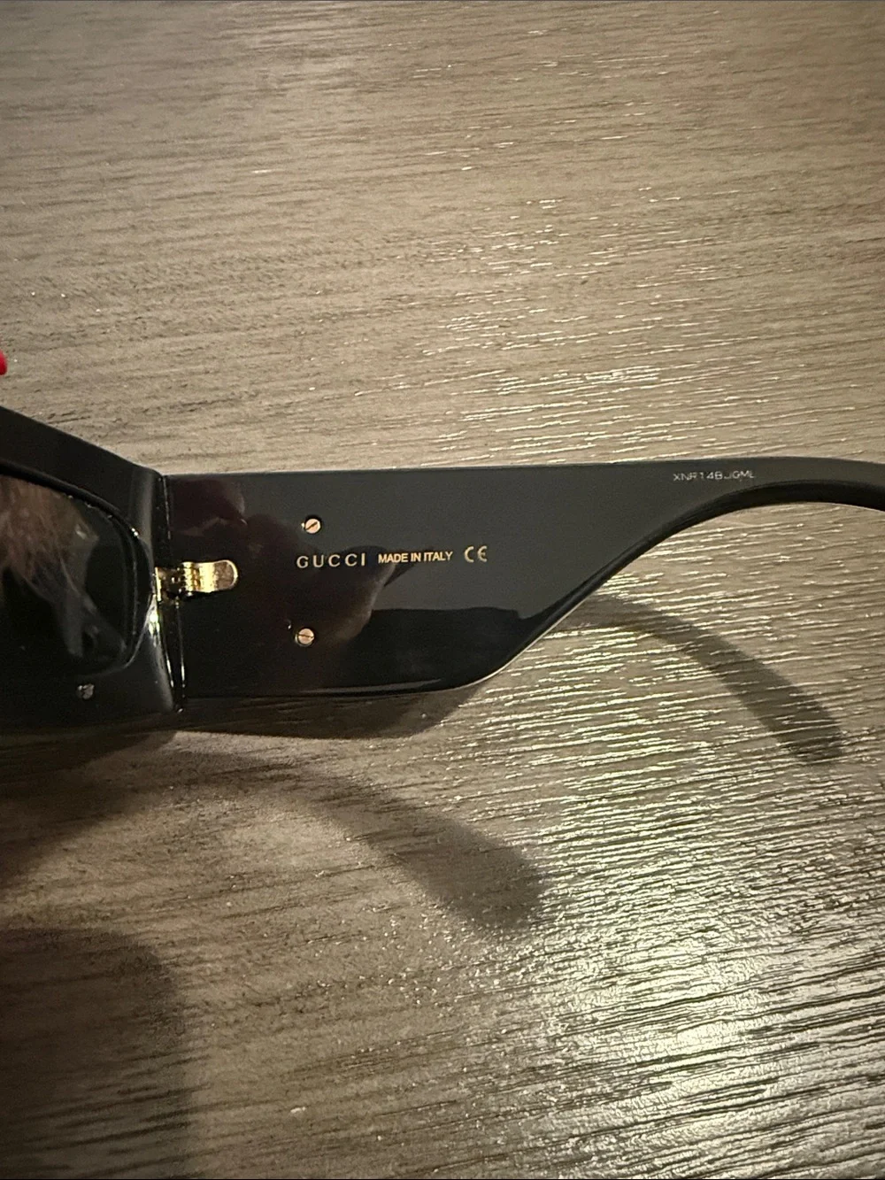LIKE NEW! GUCCI Black Women's Sunglasses with GOLD GG!!